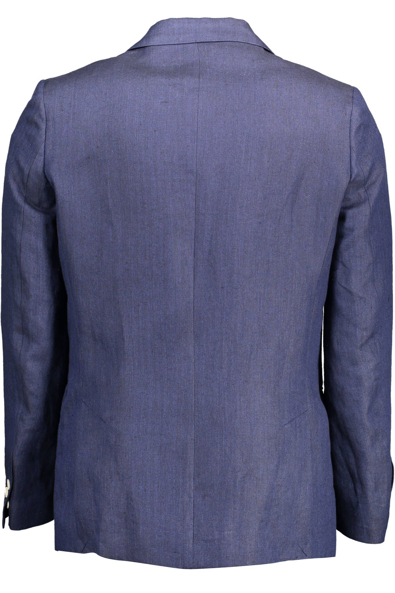 Gant Elegant Blauwe Linnen Klassieke Jas
