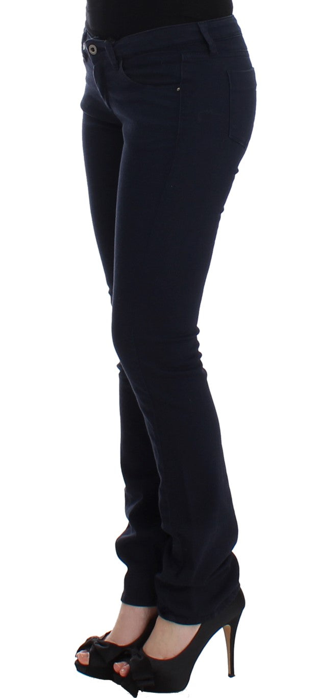 Costume National, jeans bleu à jambes droites