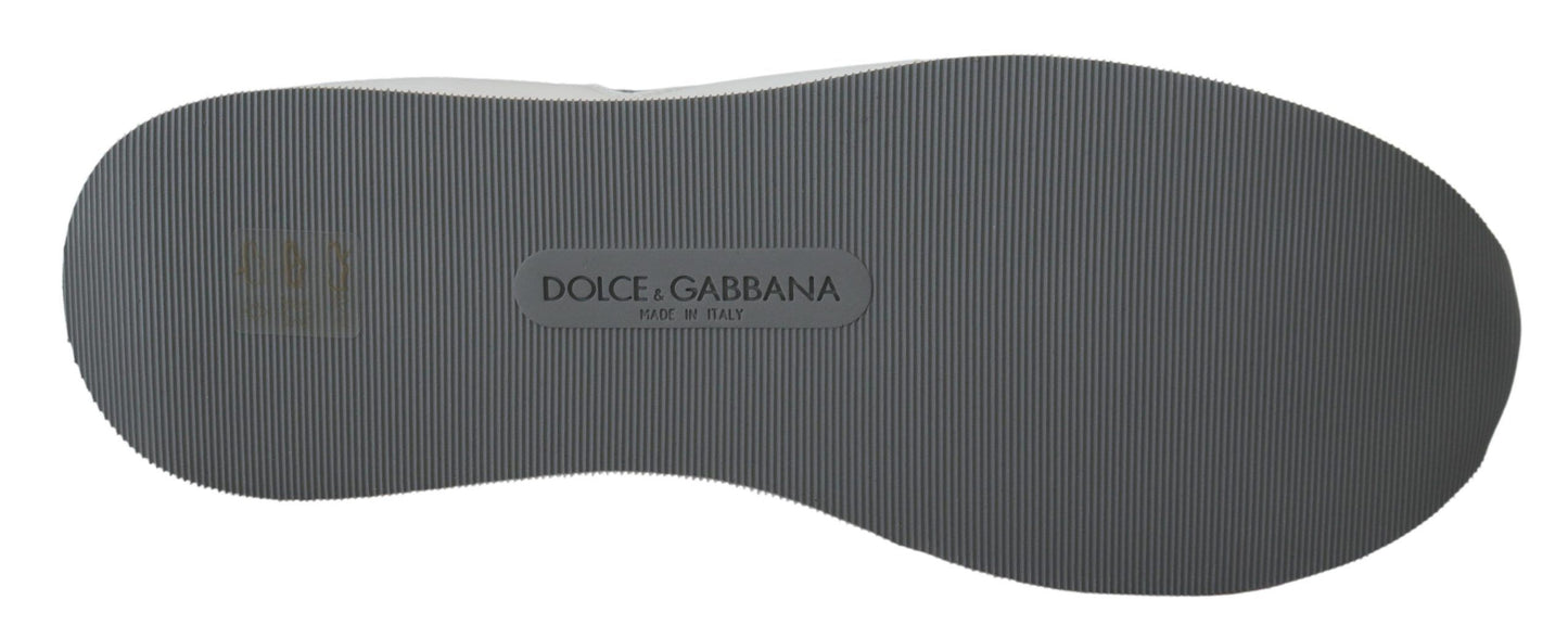 Sneakers basses de sport en cuir multicolore Dolce & Gabbana