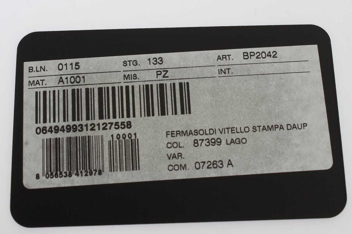 Dolce & Gabbana Groene Leren Magneet Geldclip