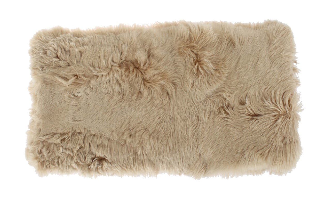 Dolce & Gabbana Beige Alpaca Kraag Sjaal