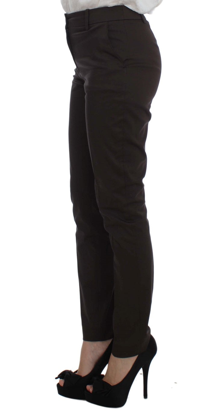 Costume Exte brun extensible à deux boutons