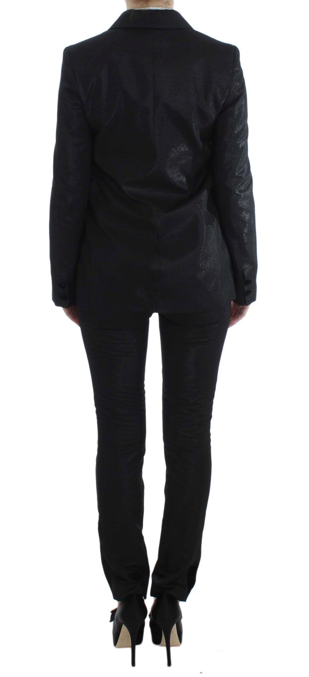 Exte Costume trois pièces noir à un bouton
