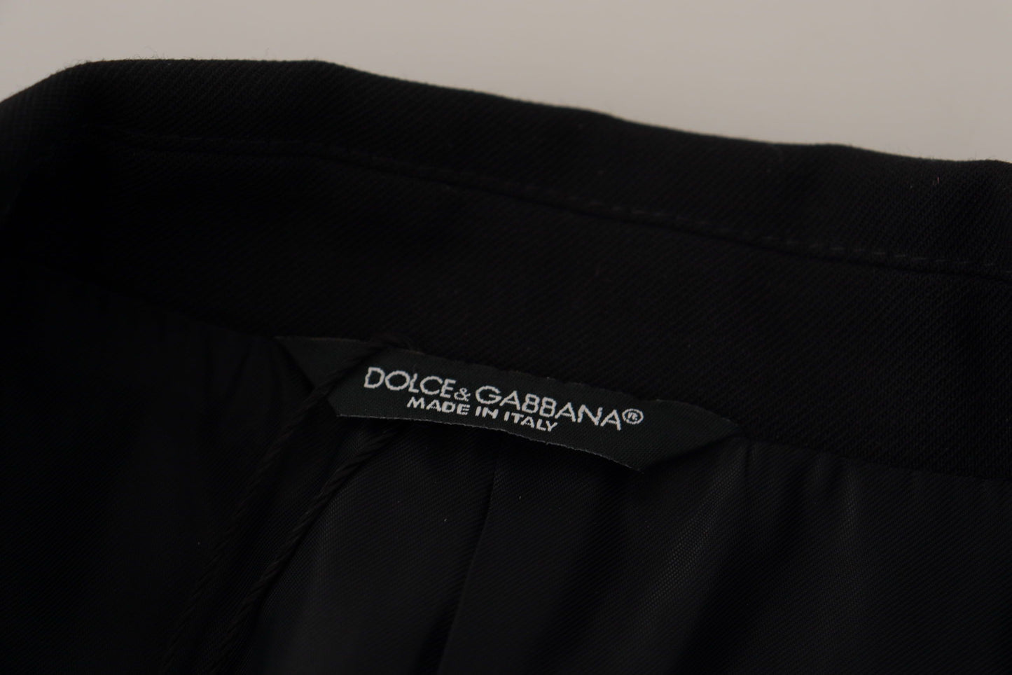 Dolce & Gabbana - Blazer noir à double boutonnage