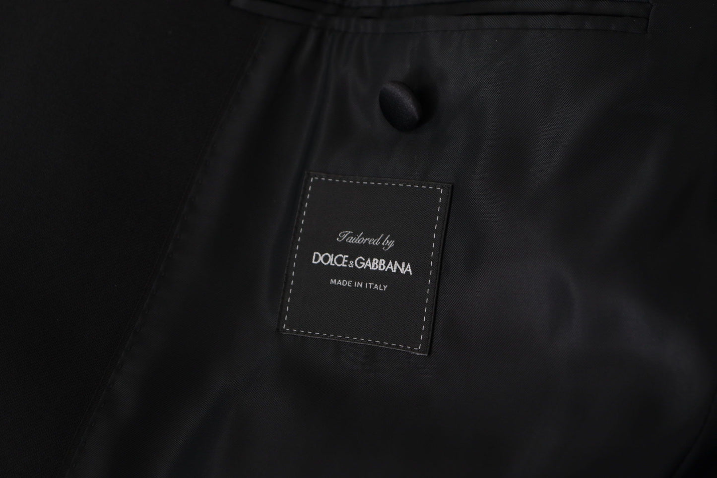 Dolce & Gabbana - Blazer noir à double boutonnage