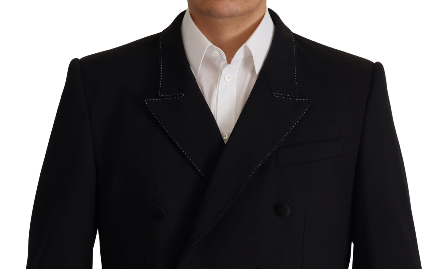 Dolce & Gabbana - Blazer noir à double boutonnage