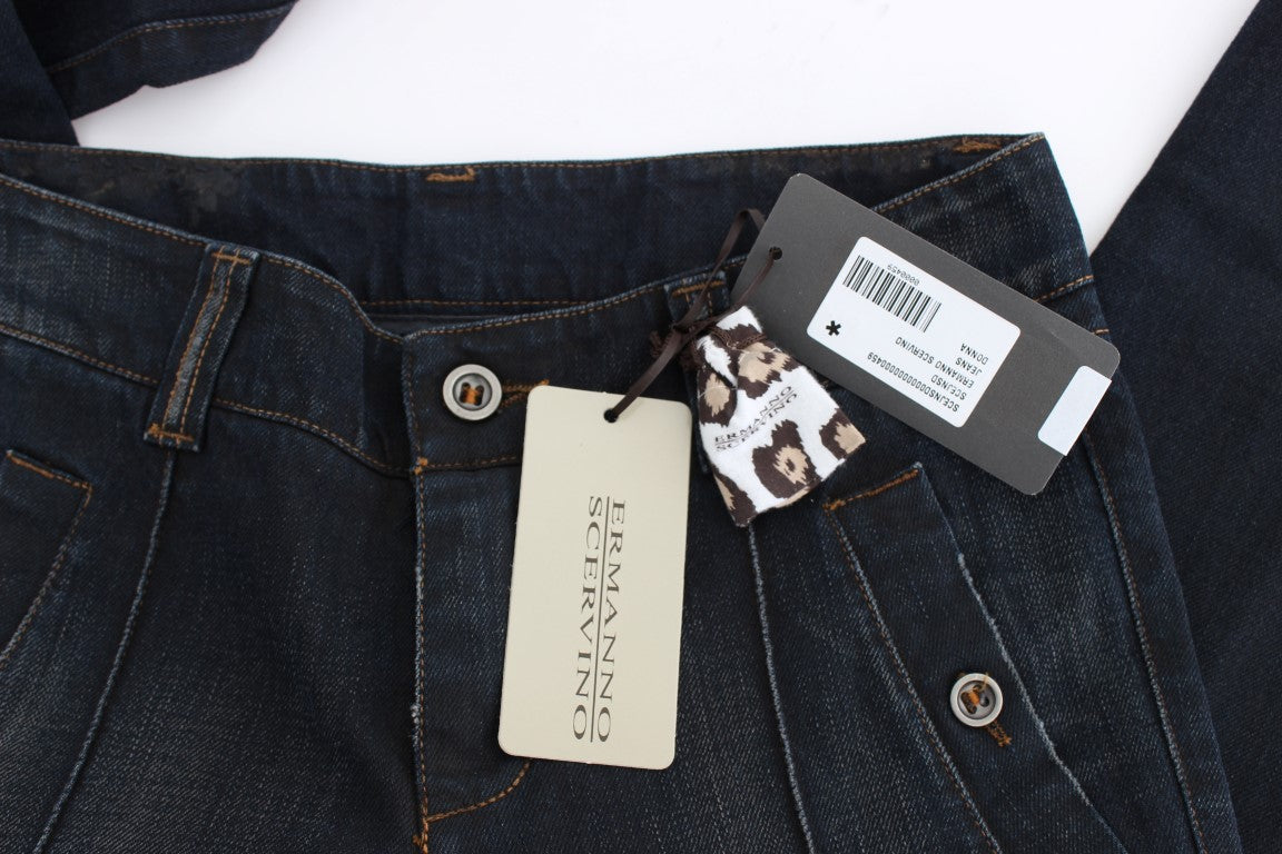 Jean slim en coton bleu lavé Ermanno Scervino