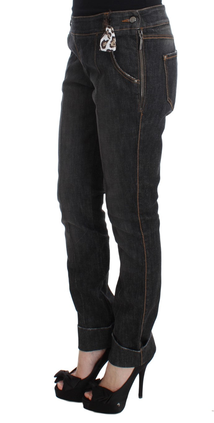 Jean slim en coton gris Ermanno Scervino