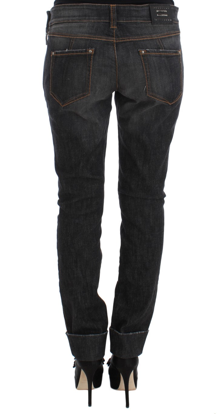 Jean slim en coton gris Ermanno Scervino