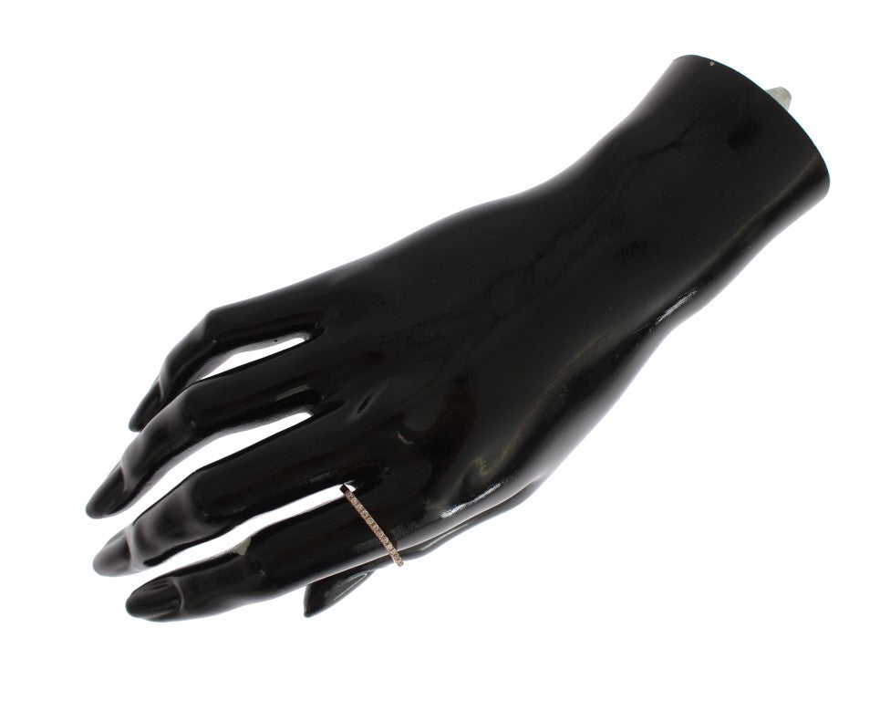 Nialaya Roodgouden 925 Zilveren Ring