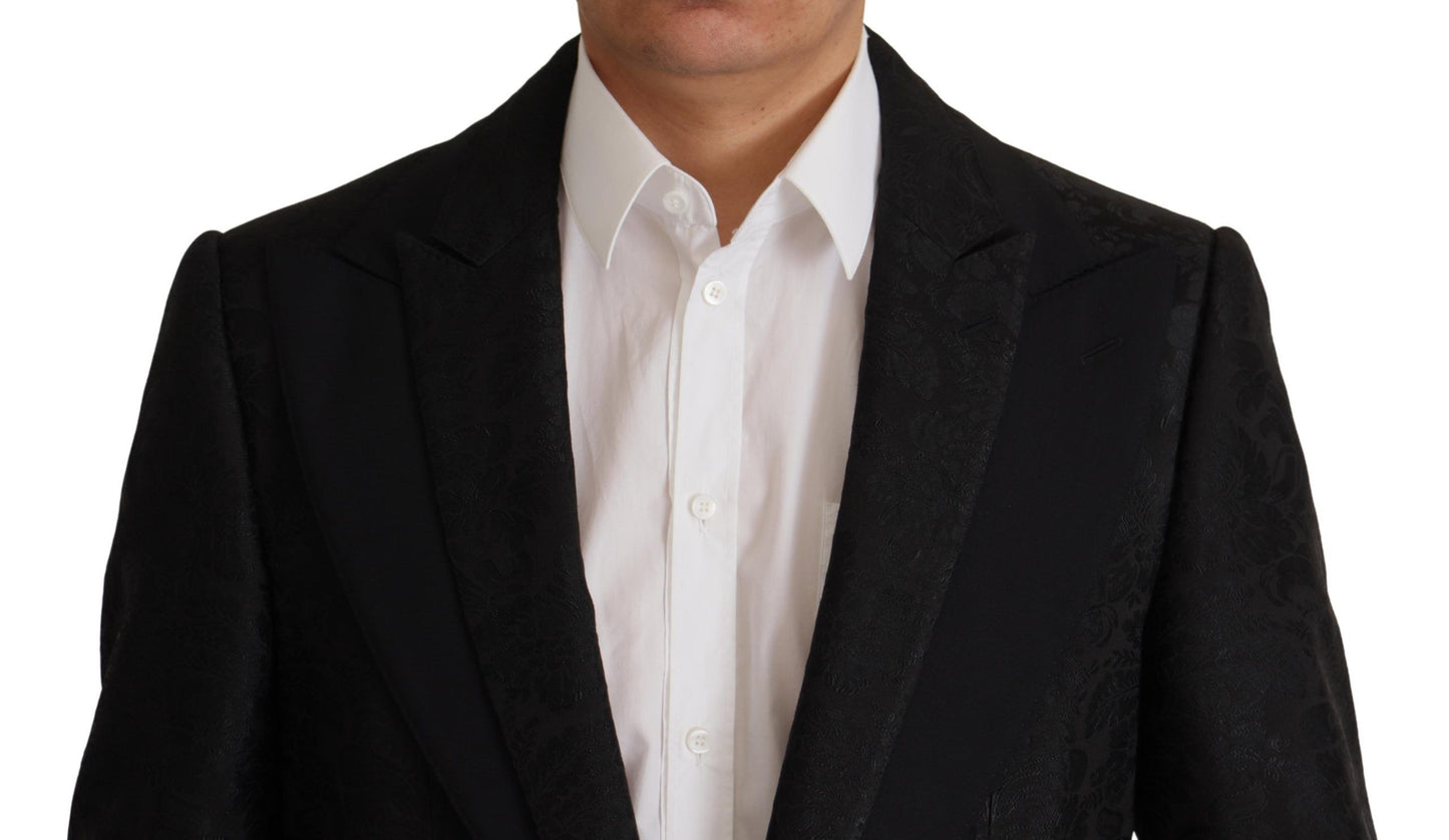 Costume MARTINI noir en polyester, 2 pièces, Dolce & Gabbana.