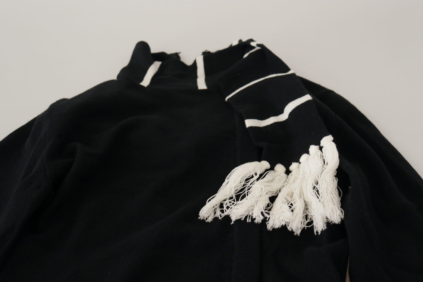 Dolce & Gabbana zwarte coltruien van kasjmier