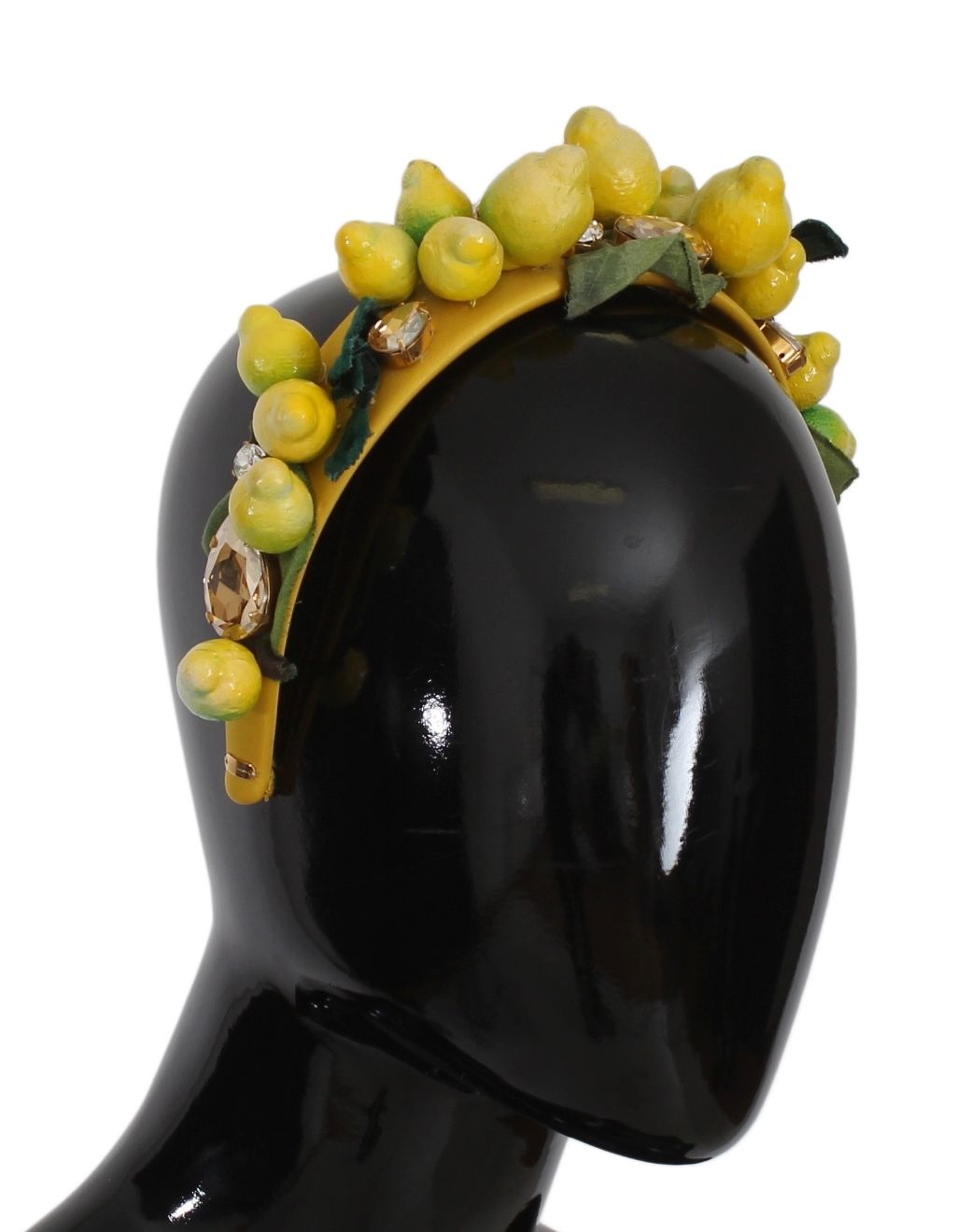 Serre-tête diadème en cristal de Sicile Dolce & Gabbana Yellow Lemons