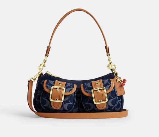 Sac Coach Ashton denim - Élégance intemporelle et style raffiné en denim exclusif