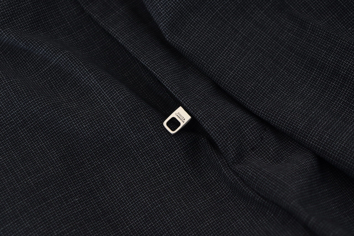 Pantalon cargo à carreaux gris stretch Dolce & Gabbana