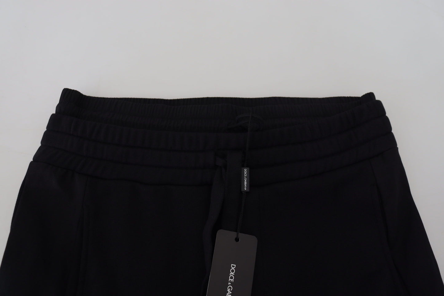 Shorts cargo en coton noir de Dolce & Gabbana