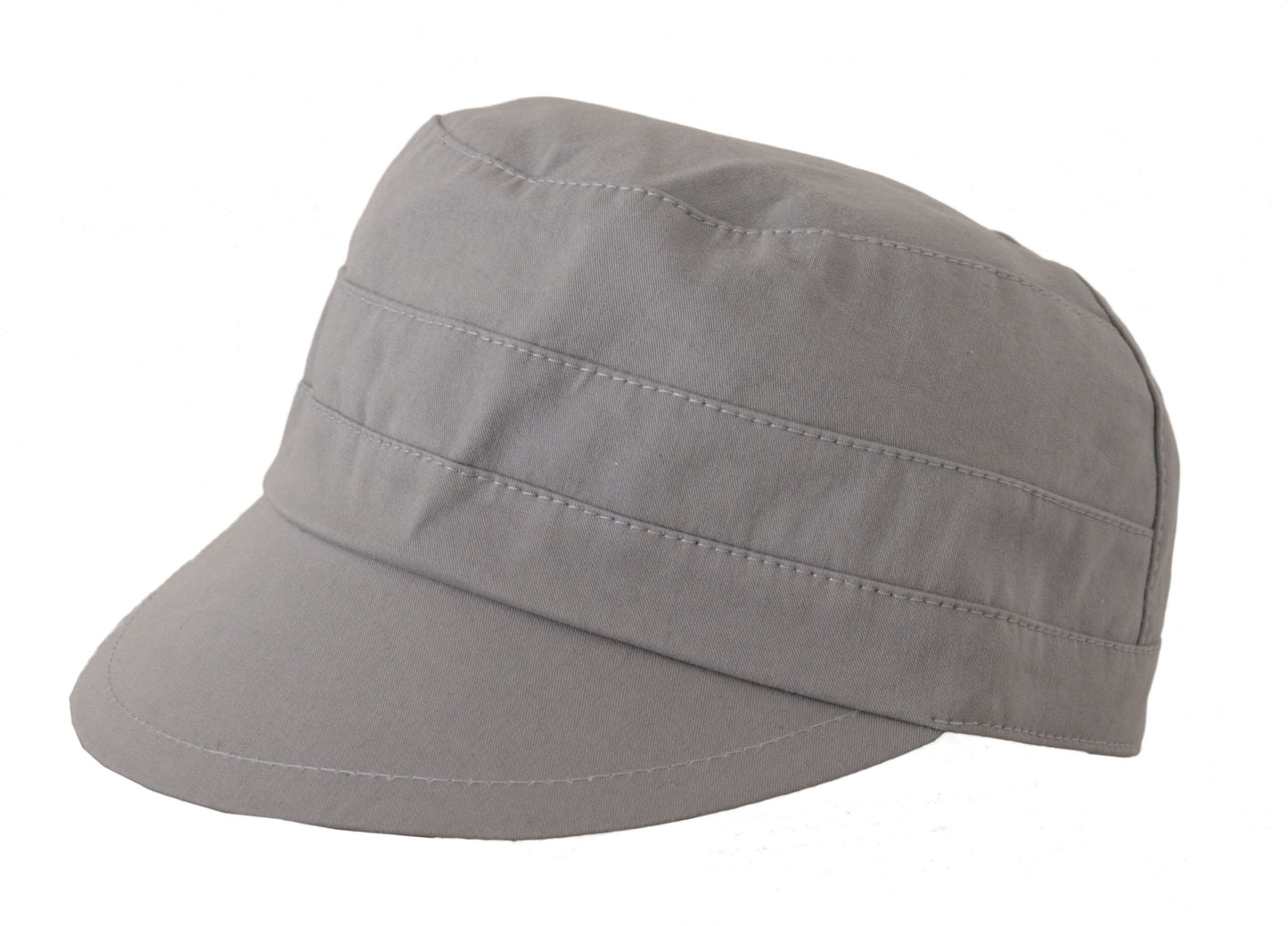 Dolce & Gabbana Casquette Gavroche Grise Homme Capello Coton Chapeau