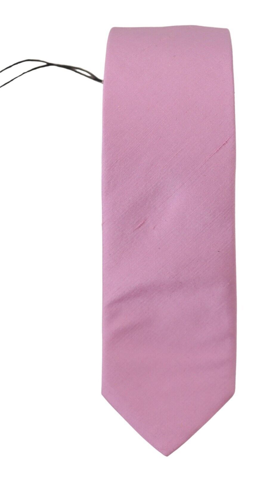 Cravate classique rose Daniele Alessandrini pour homme, accessoire en soie