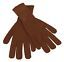 Gants pour homme Dolce & Gabbana en cachemire marron tricoté à la main