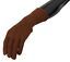 Gants pour homme Dolce & Gabbana en cachemire marron tricoté à la main