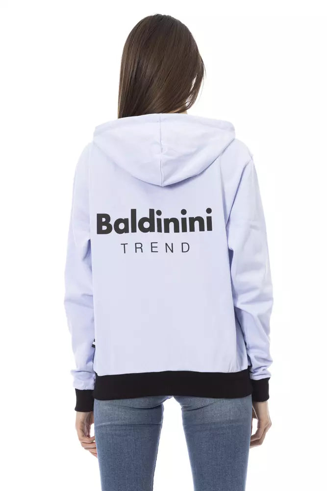 Baldinini Trend Polderpaarse Katoenen Damesbreiwerk
