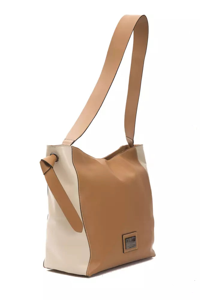 Sac à bandoulière Pompei Donatella en cuir marron pour femme
