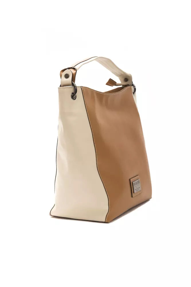 Sac à bandoulière Pompei Donatella en cuir marron pour femme