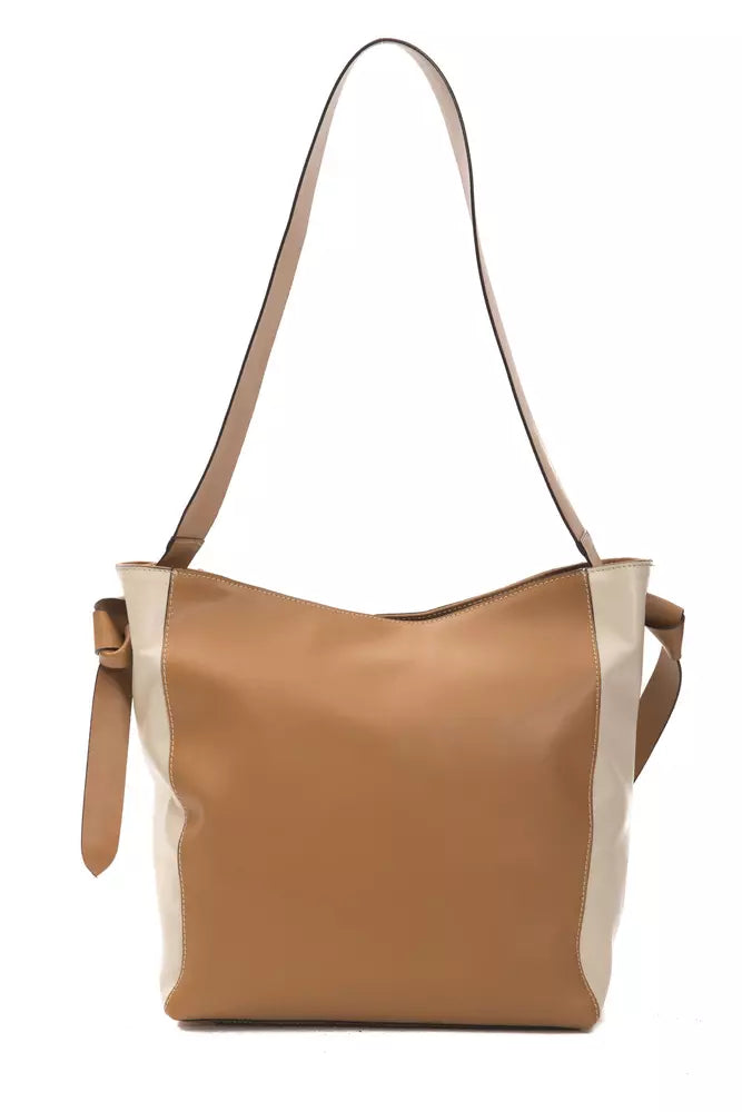 Sac à bandoulière Pompei Donatella en cuir marron pour femme