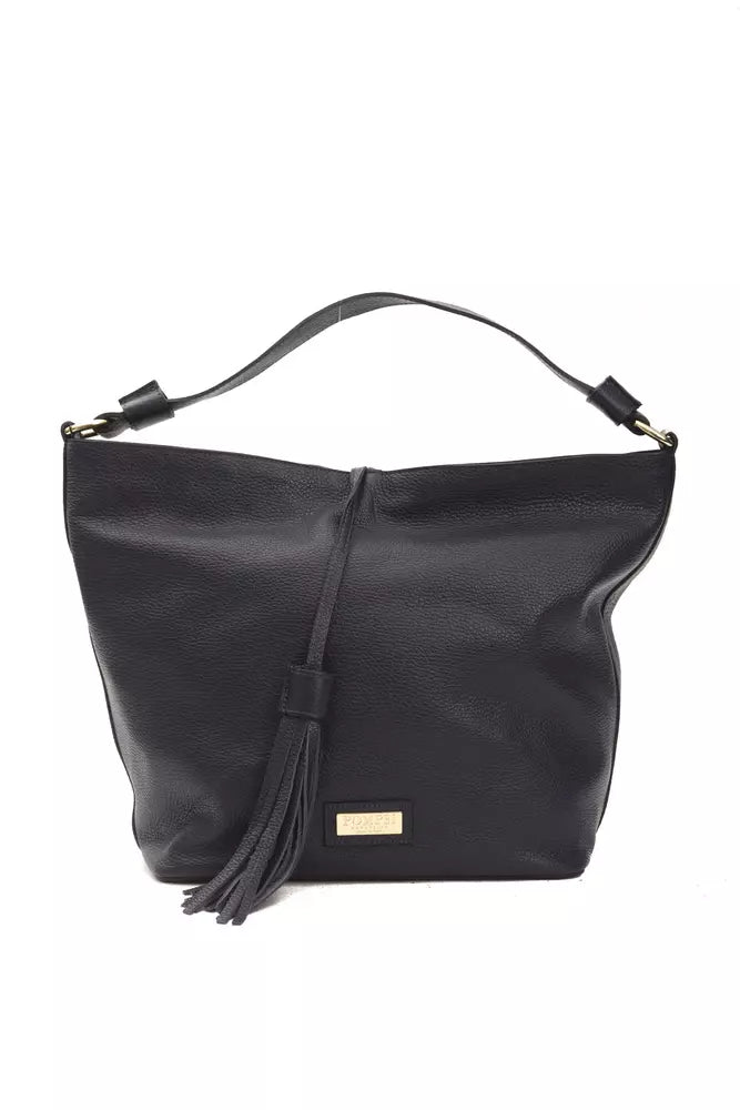 Sac à bandoulière Pompei Donatella en cuir gris pour femme