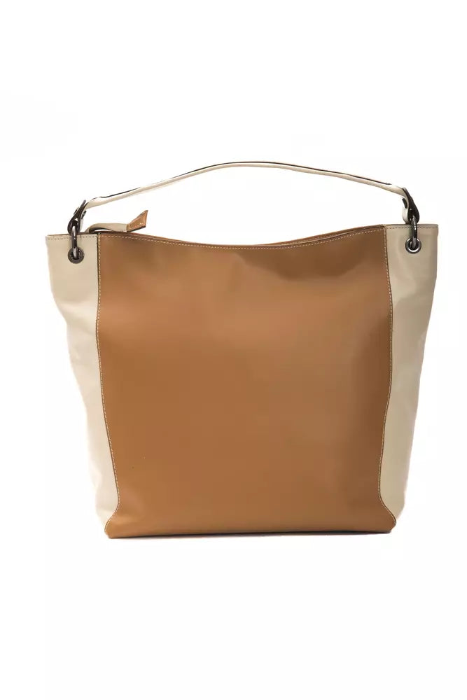 Sac à bandoulière Pompei Donatella en cuir marron pour femme