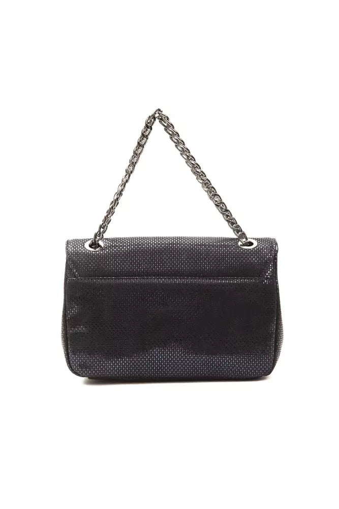 Sac bandoulière Pompei Donatella en cuir bleu pour femme