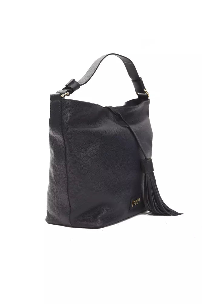 Sac à bandoulière Pompei Donatella en cuir gris pour femme