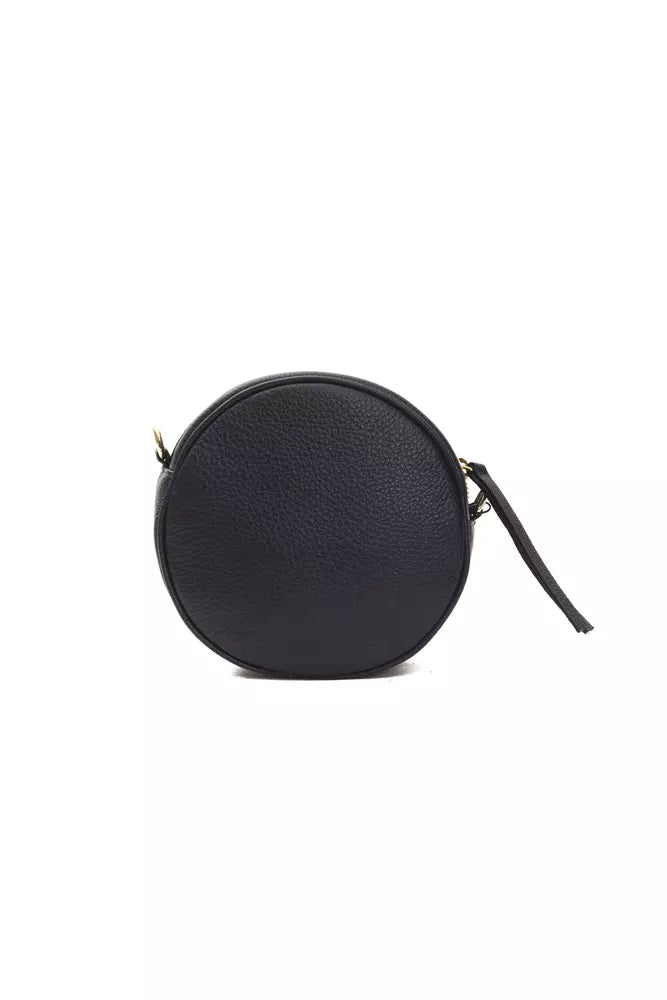 Sac bandoulière Pompei Donatella en cuir gris pour femme