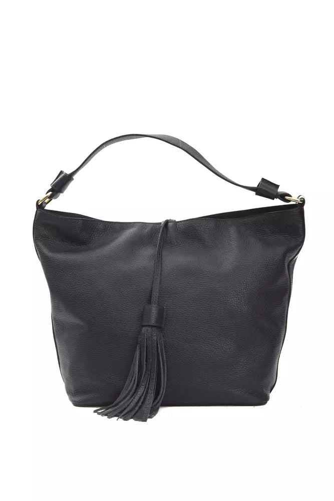 Sac à bandoulière Pompei Donatella en cuir gris pour femme
