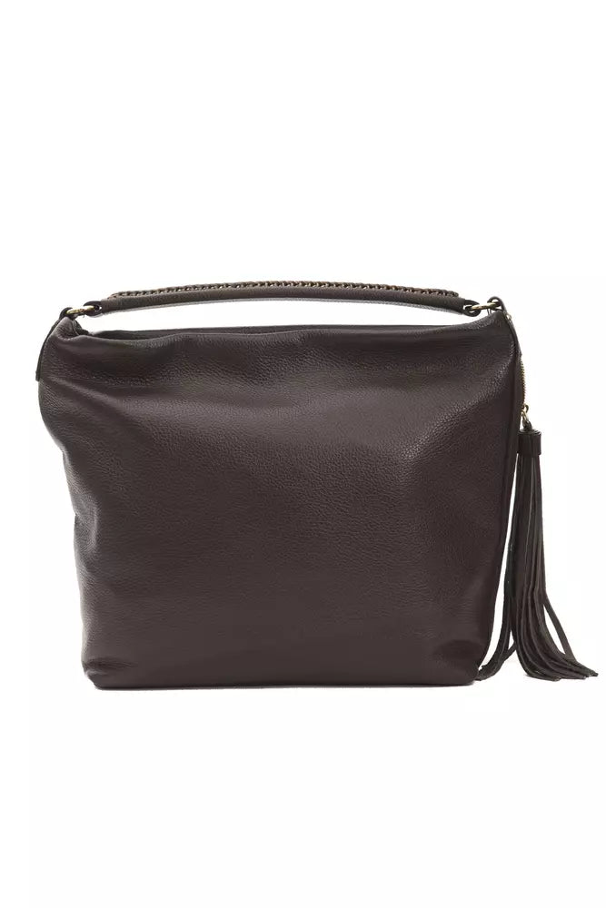 Sac à bandoulière Pompei Donatella en cuir marron pour femme