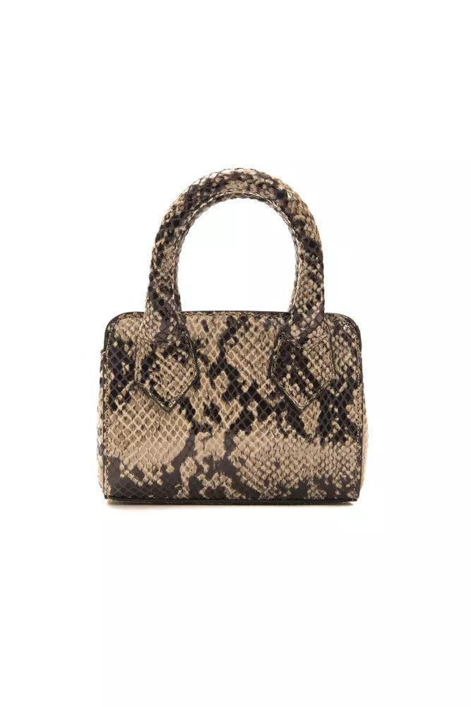 Sac à bandoulière Pompei Donatella en cuir marron pour femme
