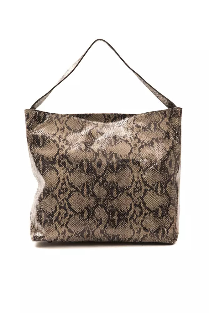 Sac à bandoulière Pompei Donatella en cuir marron pour femme