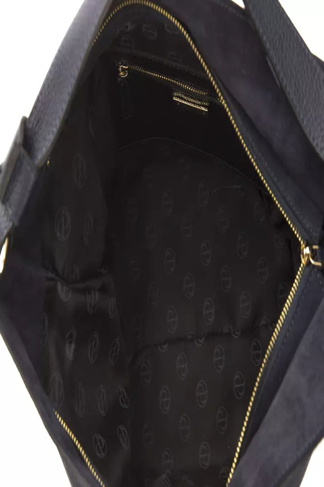 Sac à bandoulière Pompei Donatella en cuir gris pour femme