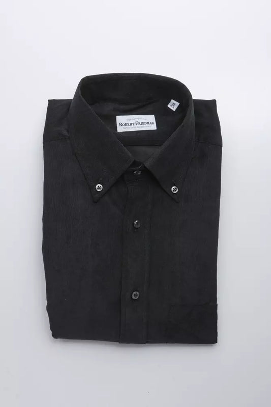 Robert Friedman wit katoenen herenshirt