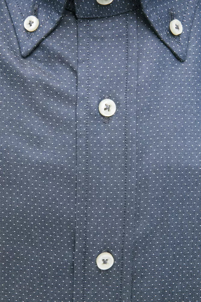 Chemise homme en coton bleu de Robert Friedman