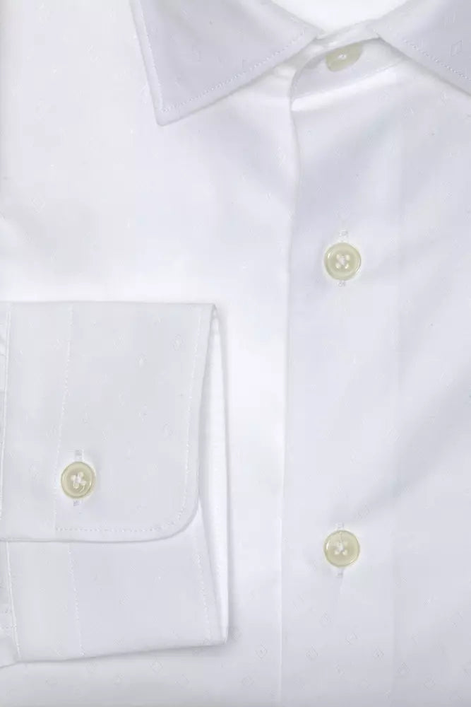 Chemise homme en coton blanc Robert Friedman