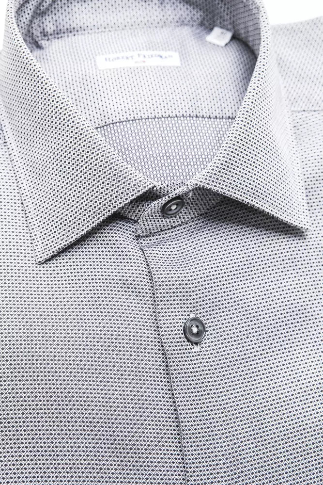 Chemise homme en coton beige Robert Friedman