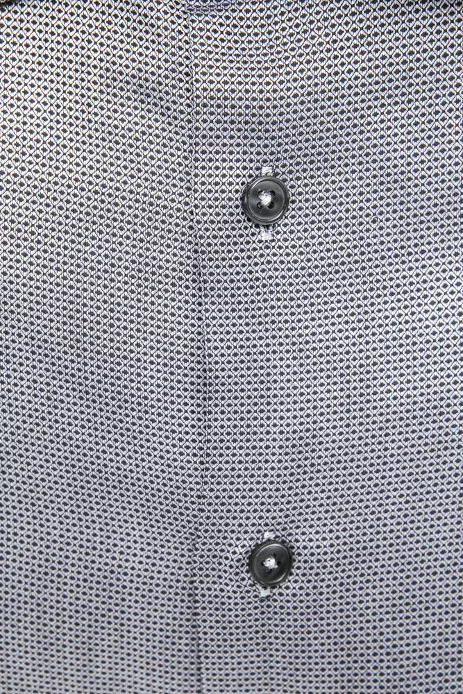 Chemise homme en coton beige Robert Friedman