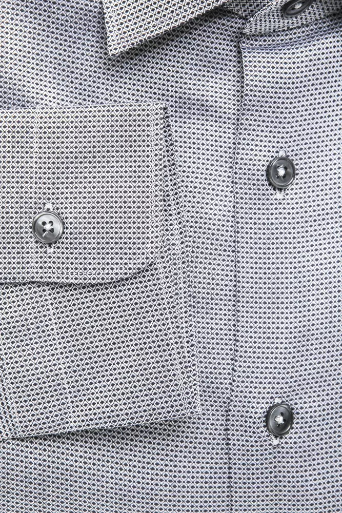 Chemise homme en coton beige Robert Friedman