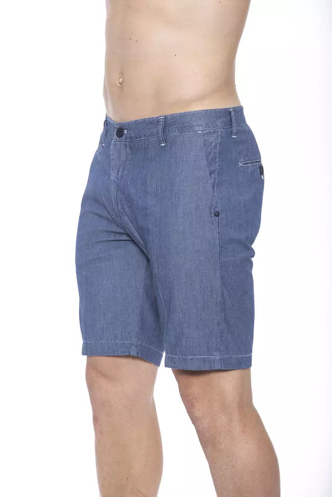 Armata Di Mare Chic Nautisch Blauwe Bermuda Shorts