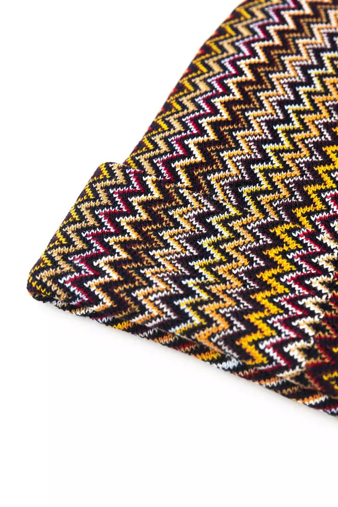 Chapeau homme en laine multicolore Missoni