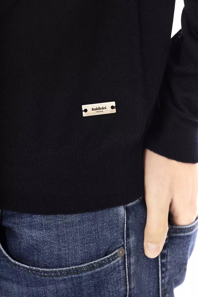 Pull en tissu bleu Baldinini Trend pour homme