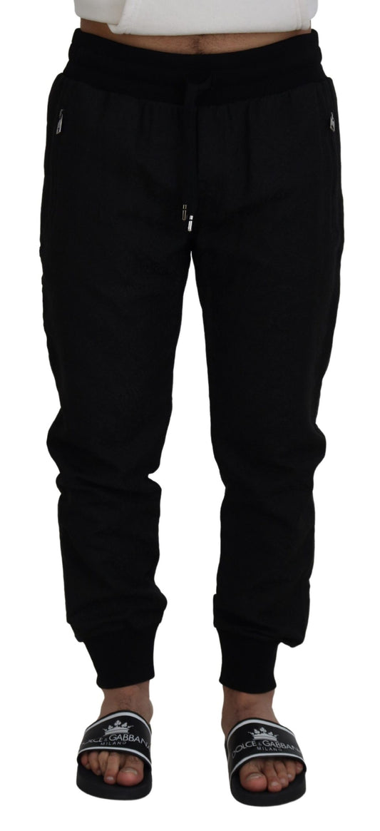 Dolce & Gabbana Zwarte Casual Joggingbroek voor Heren