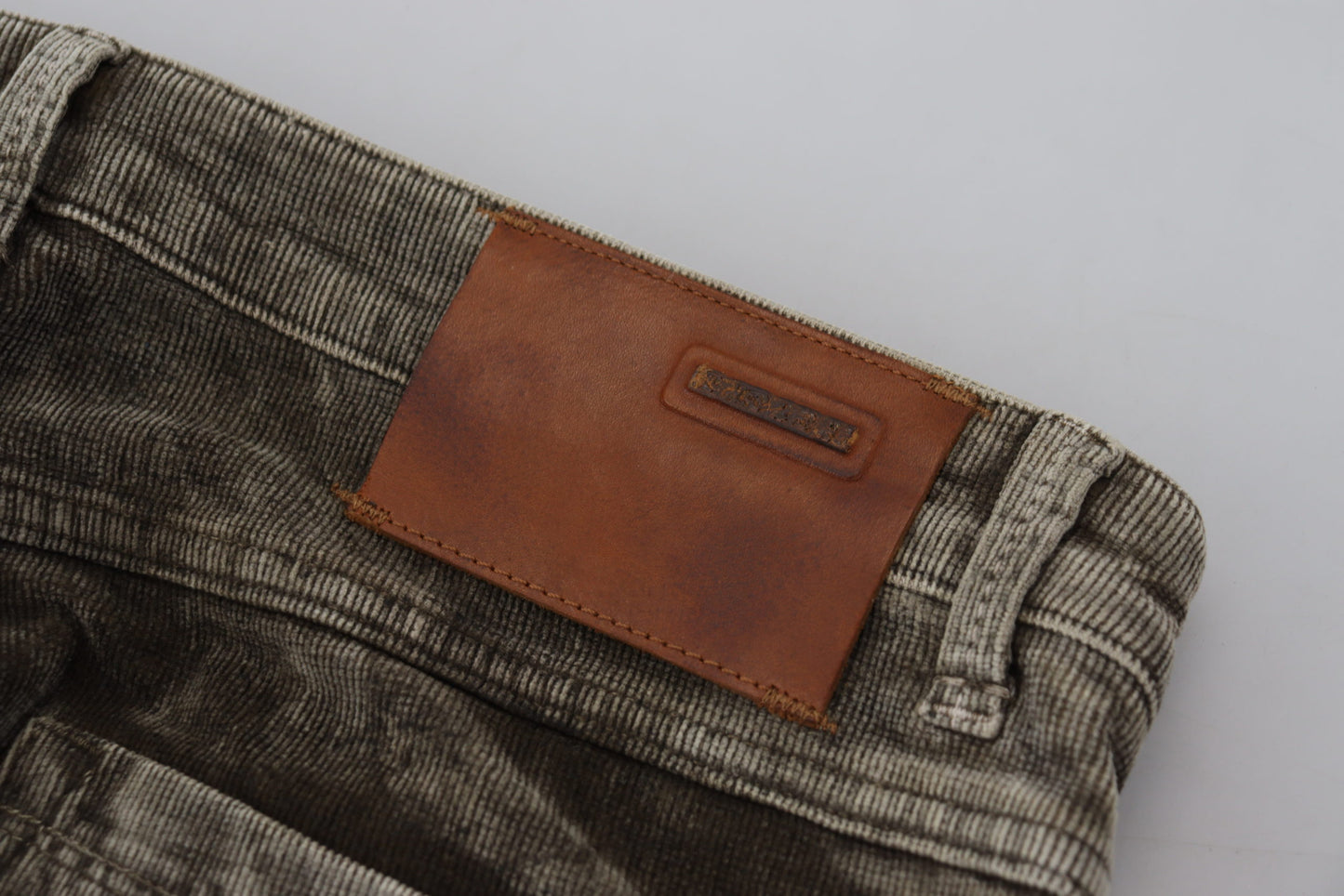 Jeans homme slim en sergé de coton délavé gris Acht