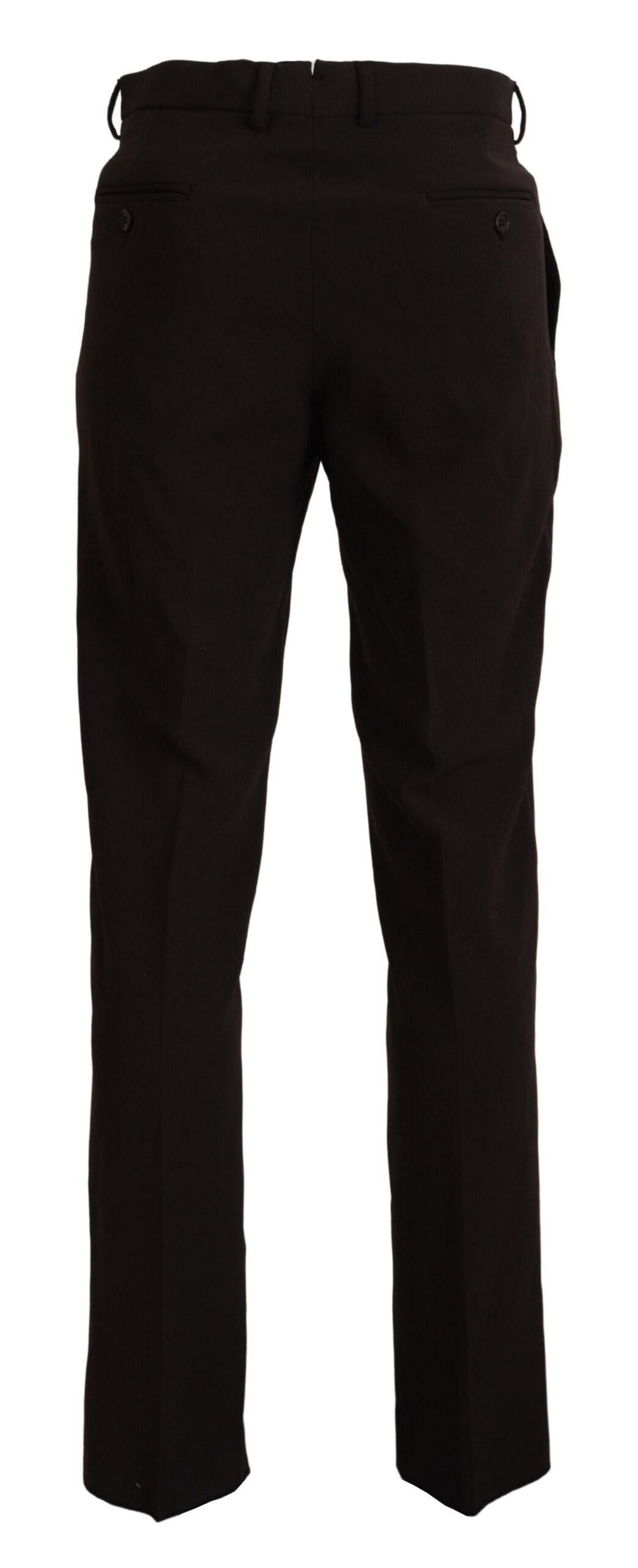 Pantalon habillé droit pour homme marron de BENCIVENGA